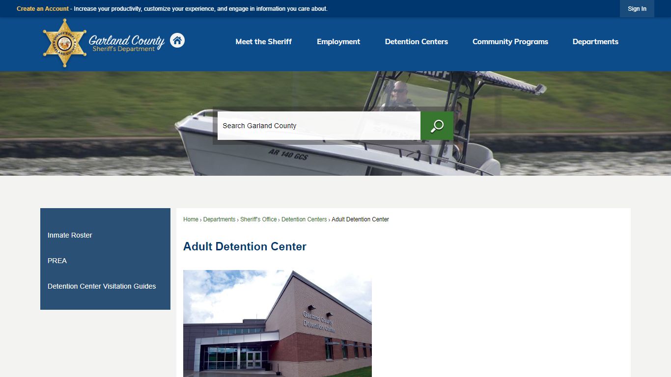 Adult Detention Center | Garland County, AR